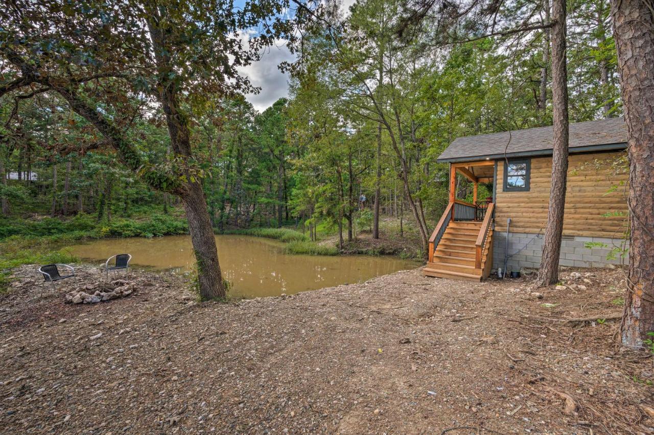Romantic Broken Bow Cabin With Jacuzzi And Fire Pit! Екстериор снимка